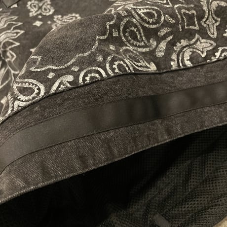 Mismatch NYC/BANDANA Canvas Shorts  WashBlack