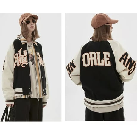 WOSS.official/ LOSANGELS Varsity Jacket