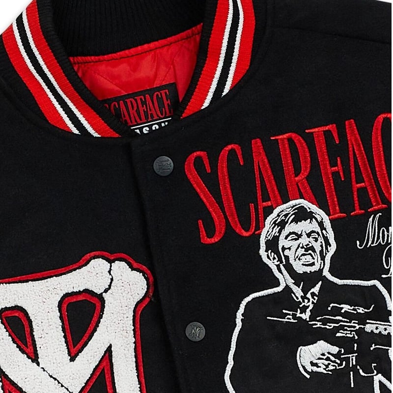 Reason Clothing Newyork /SCARFACE Wool Varsity Reason Clothing Newyork /SCARFACE Wool Varsity