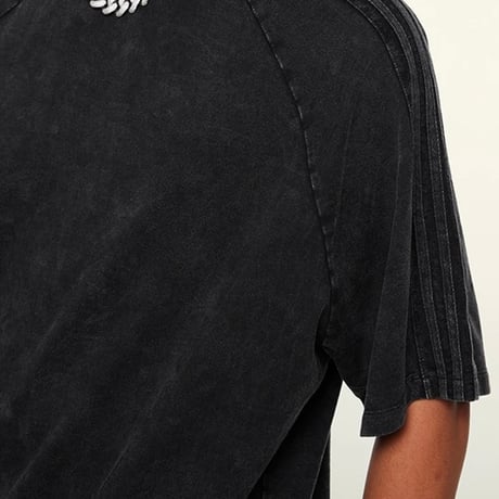 Mismatch NYC/Washed Line Tee  "BLACK" (SET UP)