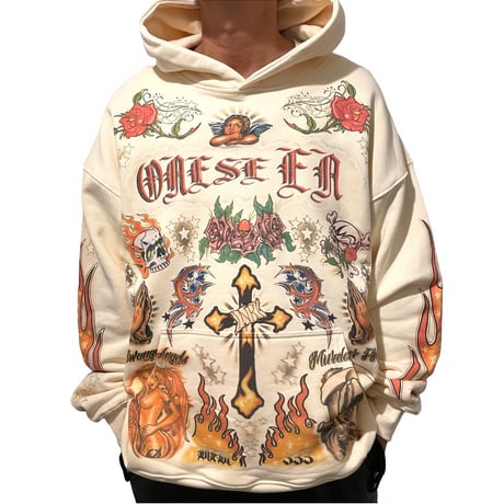 Mismatch NYC/Tatoo Art  Hoodie