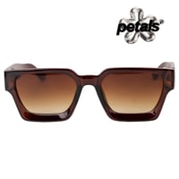 Petals and Peacocks/Big Flame sunglasses "BROWN"