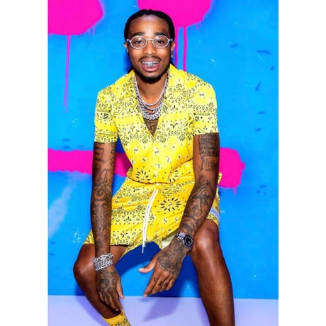 BOOHOO × Migos /BANDANA Set Up　YELLOW