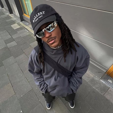 Mismatch NYC/Short balloon Hoodie インナー付　"Dark Gray"