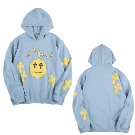 WOSS.official/Smile Cross Hoodie