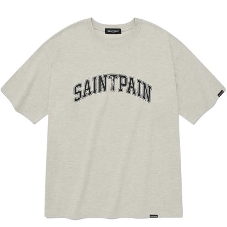 SAINT PAIN/Lord Arch  LOGO Tee OATMEAL