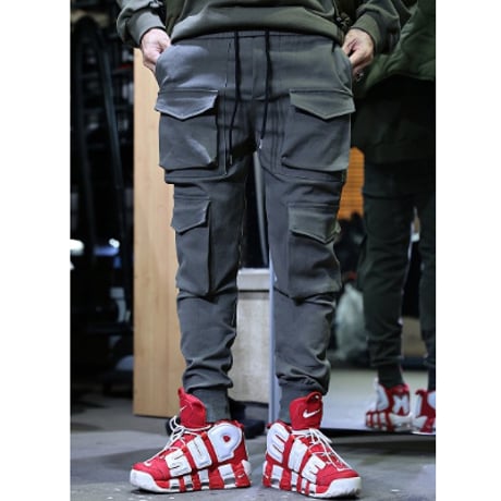 By The R/ Canvas Cargo Pants  "Khaki"