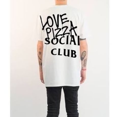 No Perfect Italy/Love Pizza Social Club Tee White