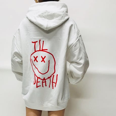 Ryan Hawaii/Smile hoodie WHITE
