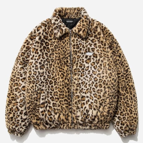 SAINT PAIN/FUR JACAKET  LEOPARD