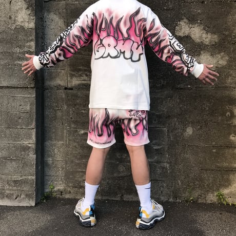GRMY×Shirts King Phade/Flame Art  Long sleeve