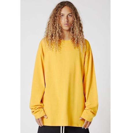 Fear Of God  FOG Essentials/Graphic Long Sleeve Tee　YELLOW