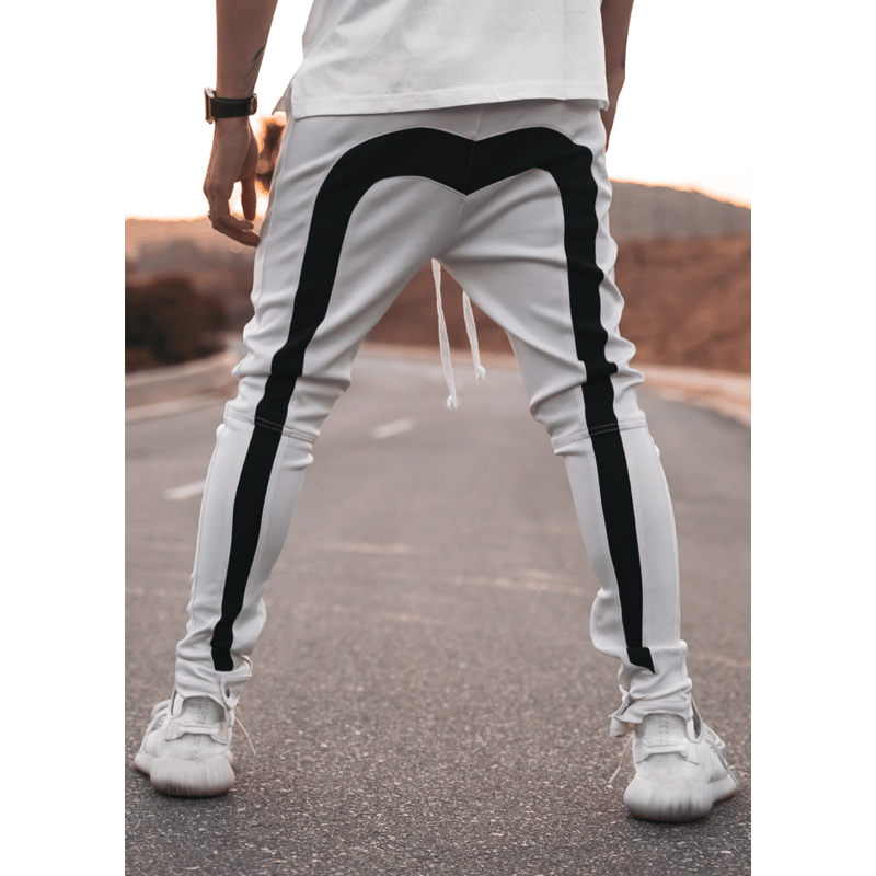 GUAPI/FUSION Track Pants WHITE | BINGOSTAR ・ ビン