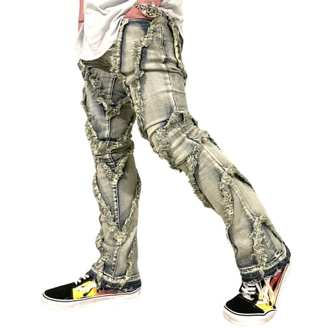 Cooper 9/  Fringe Stack Denim