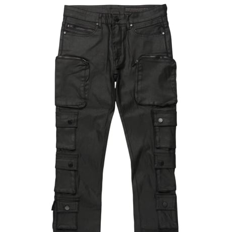 RockStar Original / Pocket Flare denim  Wax Black