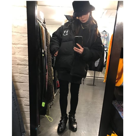 BLACK BLOND/BB SMILE Down Jacket BLACK
