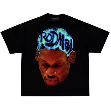 RODMAN official brand/Head Blue Tshirts