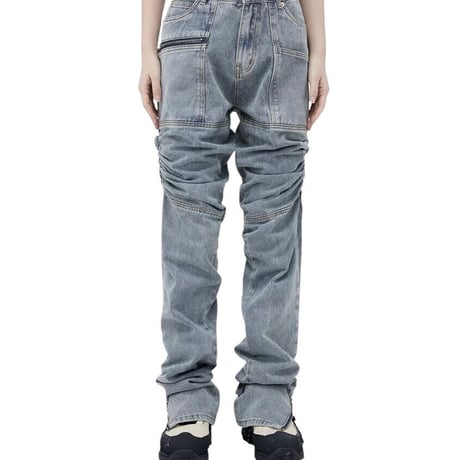 Mismatch NYC/ Crumply  denim