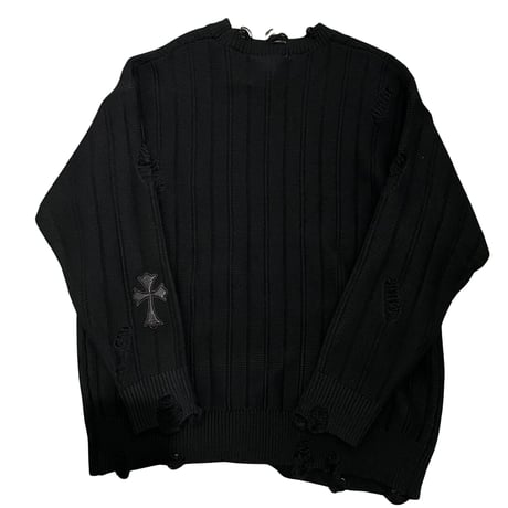 Mismatch NYC/ Cross Lether knit
