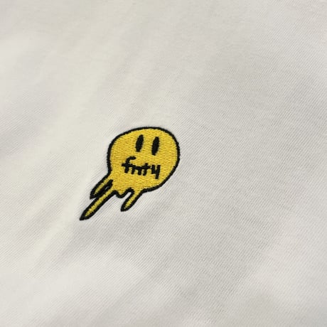 FNTY/ Melting Face Tshirts "WHITE"