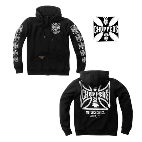 WESTCOASTCHOPPERSウエストコーストチョッパーズ上下セット 黒 商品詳細 【WEST COAST CHOPPERS<br>ウエストコーストチョッパー