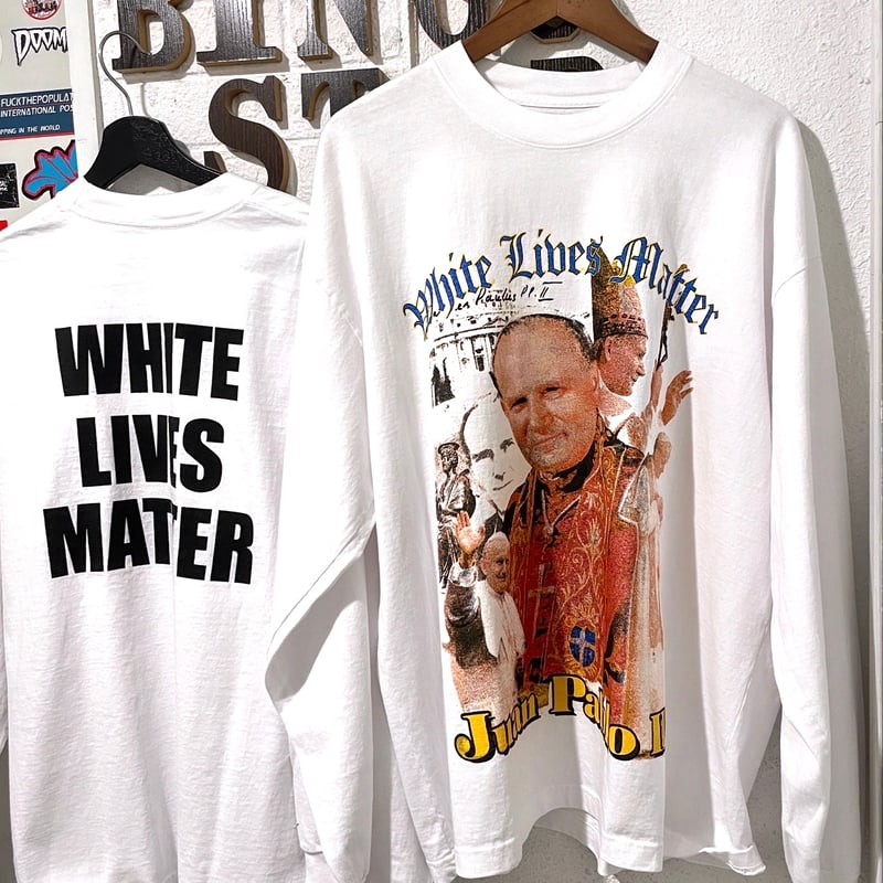 Yzy white lives matter Tシャツ　サイズ1 YEEZY / WHite Lives Matter Longsleeve Tee 