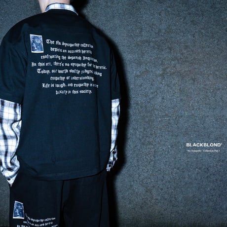 BLACK BLOND/Old English Logo Tee BLACK