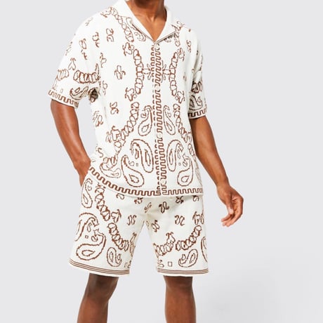 BOOHOO /BANDANA knit Set UP