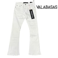 VALABASAS / Mr Stacked Denim  "WHITE"