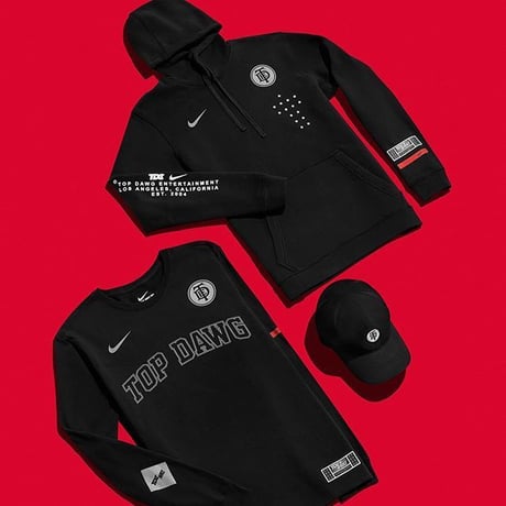 Kendrick Lamar × NIKE/ HOODIE BLACK