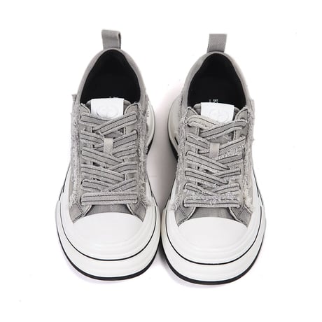 KillWinner/7cm Platform denim Sneaker  (GRAY)