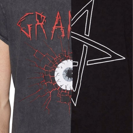 Granted/T-Shirt In Spliced Tour Print