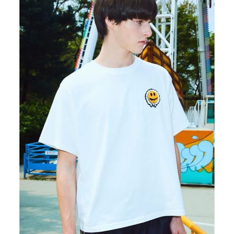 MISTER CHILD/SMILE LOGO Tshirts "WHITE"
