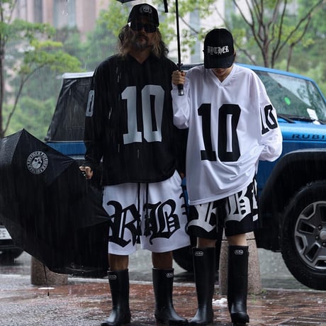 By The R/Mesh 10 Long Shirts "WHITE"