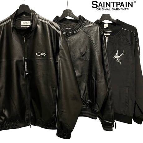 SAINT PAIN/LEATHER Racing Jacket
