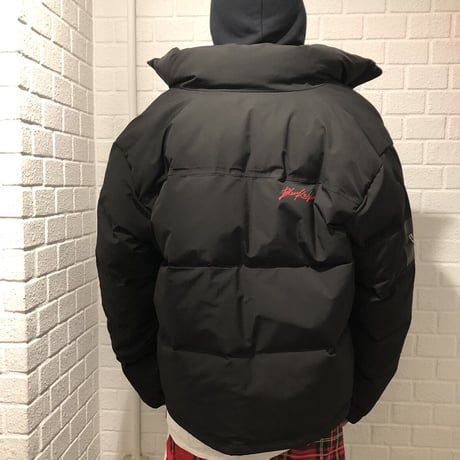 BLACK BLOND/BB Logo Down Jacket BLACK