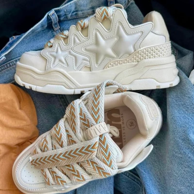 Kaalixto MEDM スニーカー Kaalixto/Big Star sneaker CREAM | BINGOSTAR ・ ビ