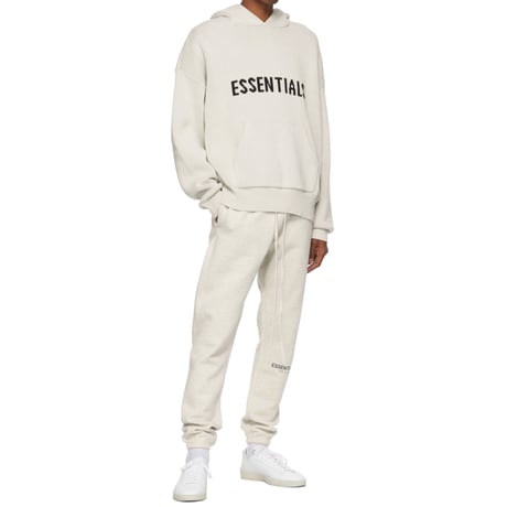 ESSENTIALS  fear of god /Knit Hoodie "Oatmeal"