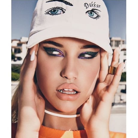 DAKKAR Studios/SHADY EYES CAP ホワイト