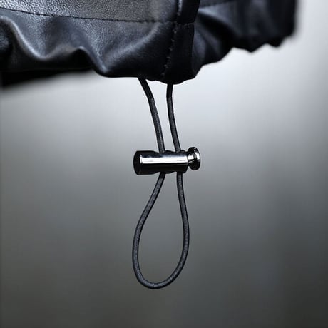 By The R/ Leather Anorak Jacket