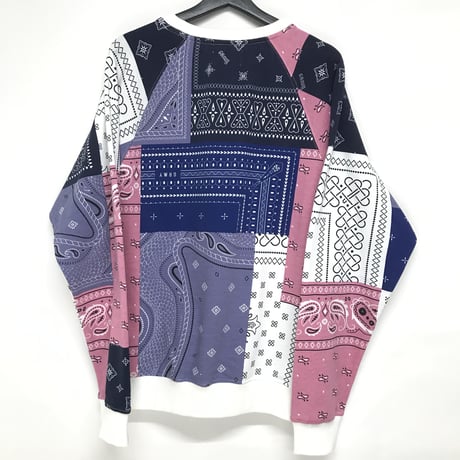 GRMY/BANDANA ALL OVER print Crewneck