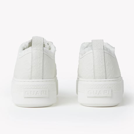 GUAPI / ghost white void Platform Sneaker