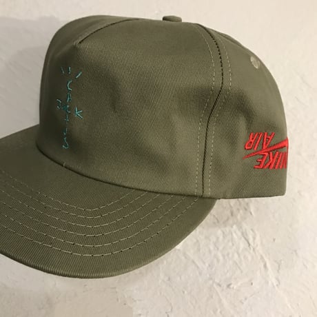 Nike × Travis Scott /Cactus Jack JORDAN CAP "OLIVE"