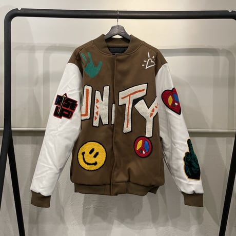 Reason Clothing Newyork /UNITY Wool Varsity Jacket