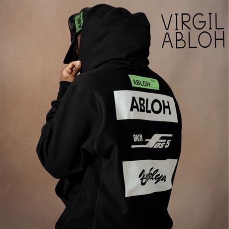 Virgil Abloh/Church & State Hoodie  BLACK