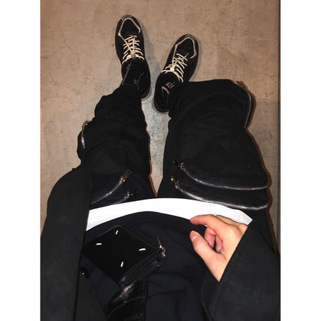 URKOOL/CARGO Pants V5ーBLACK
