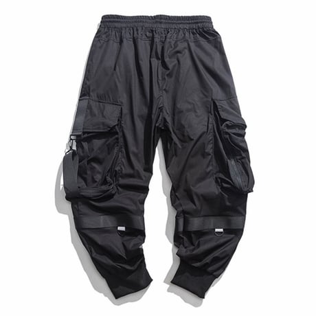 WOSS.official/Belt Cargo Pants BLACK