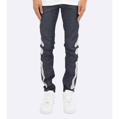 MNML/Skeleton Denim