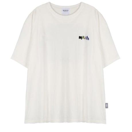 MISTER CHILD/MULTI  LOGO Tshirts "WHITE"