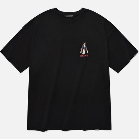 SAINT PAIN/MARY  Tee BLACK